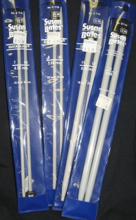 Susan Bates 10"/25 cm 5.00 mm/US 8 Plastic Pairs 